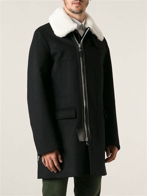 dior coat mens black|christian Dior men's.